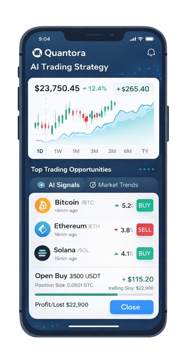 Quntora Trading Dashboard